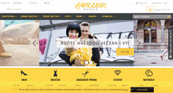 Desktop Screenshot of hellerdance.cz
